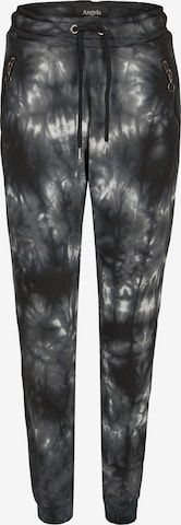 Angels Tapered Pants 'Louisa' in Black: front