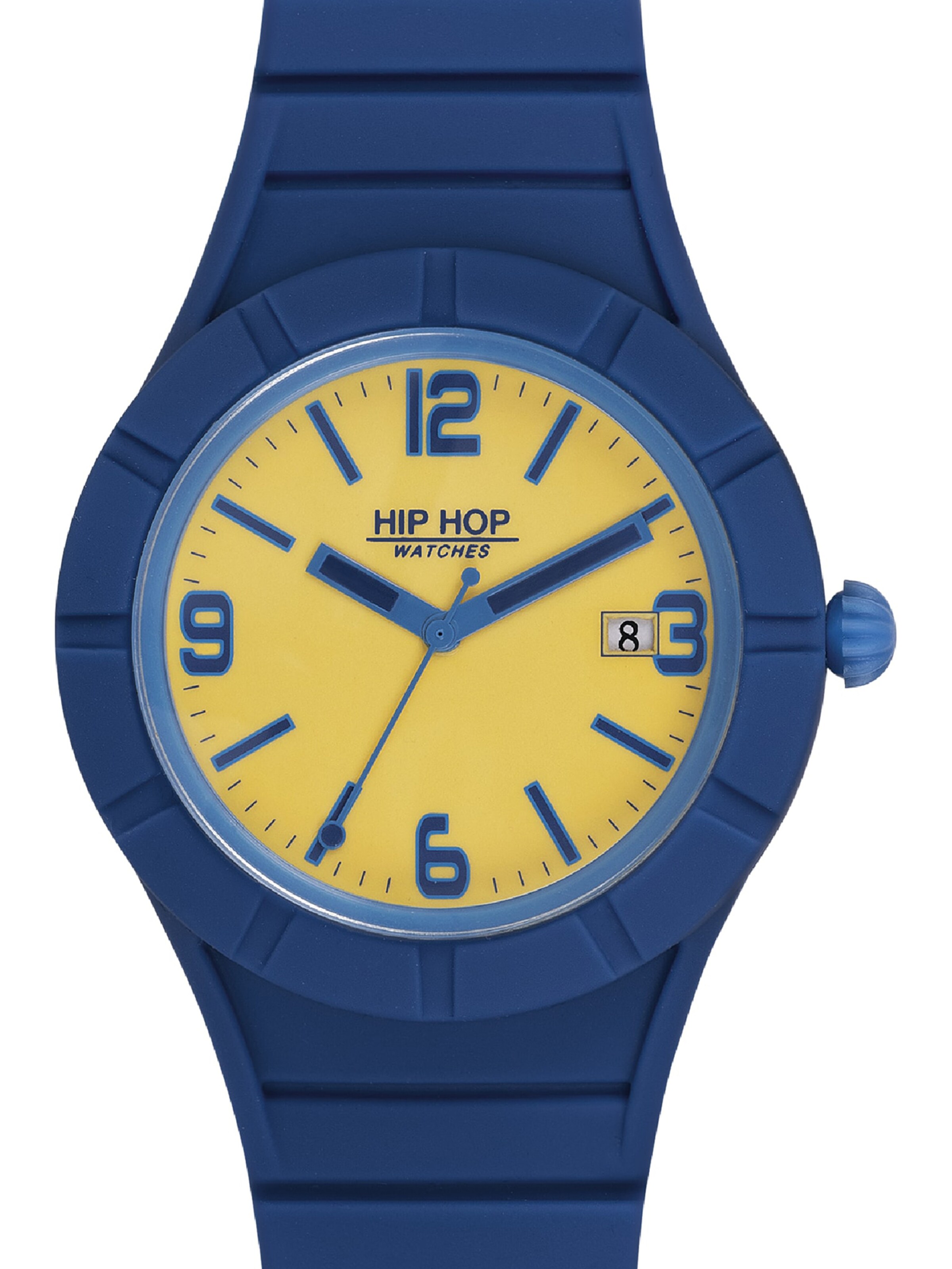 Orologio analogico di Hip Hop in blu