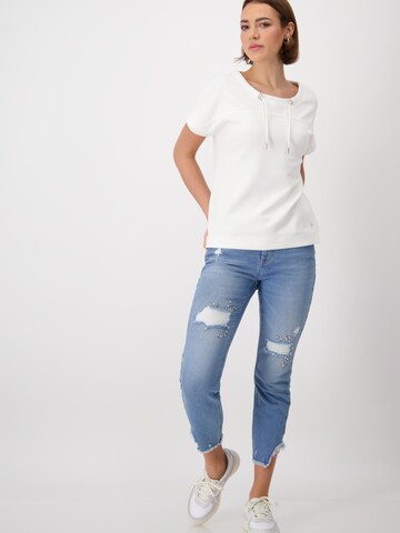 T-shirt monari en blanc