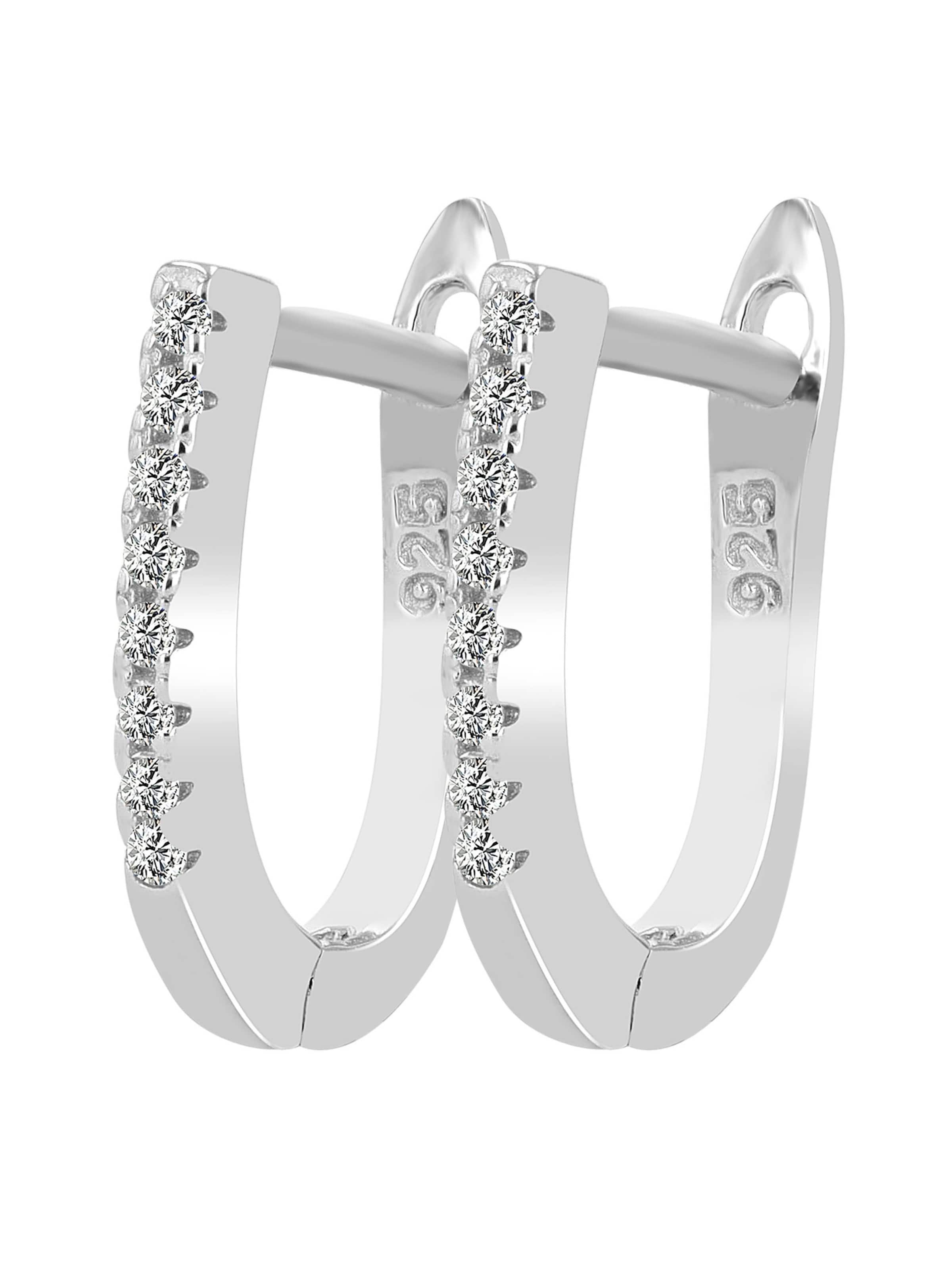 Akzent Earrings 'Inakar, 925 Sterlingsilber, langlebig' in Silver