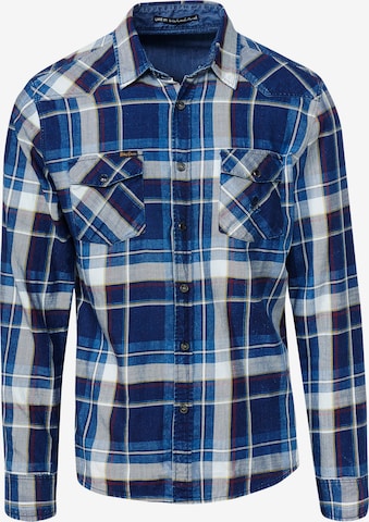 KOROSHI Regular Fit Paita värissä sininen: etupuoli