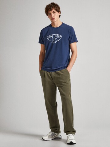 T-Shirt 'Cherry' Pepe Jeans en bleu