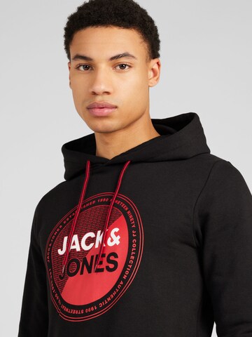 JACK & JONESSweater majica 'LOYD' - crna boja
