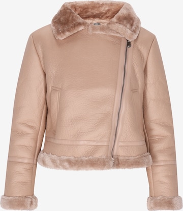 DreiMaster Vintage Přechodná bunda – béžová: přední strana