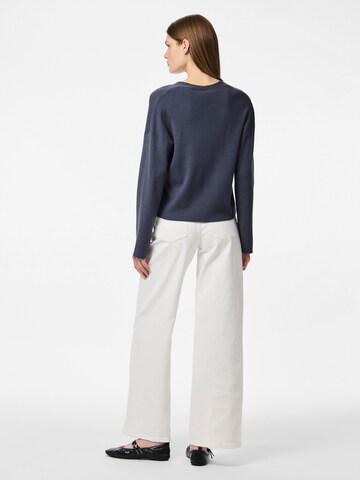 Cardigan 'PCTia' PIECES en bleu