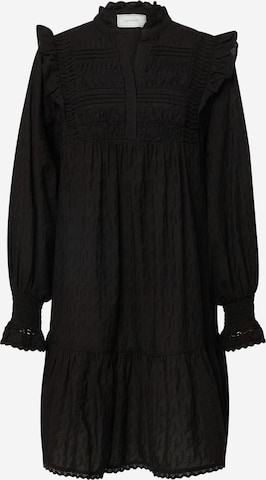 Neo Noir Φόρεμα 'Kali Dobby' σε μαύρο: μπροστά