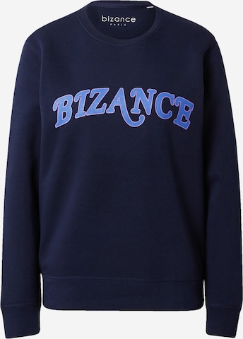 Bizance Paris Sweatshirt 'SOLAN' in Blauw: voorkant