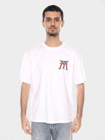 T-Shirt 'TORII TS SS' EDWIN en blanc