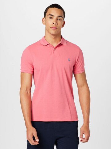 T-Shirt Polo Ralph Lauren en rouge : devant