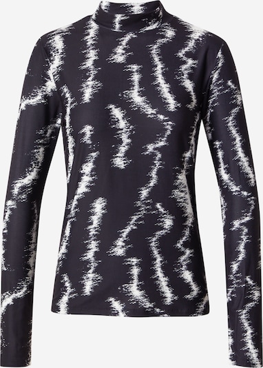 VILA Camiseta 'VILeoa' en negro / blanco, Vista del producto