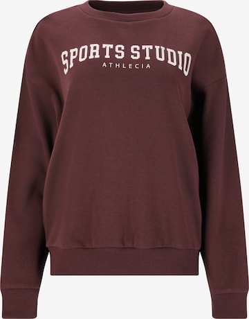 Athlecia Sportief sweatshirt 'Giannis' in Rood: voorkant