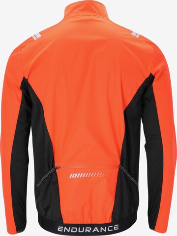 ENDURANCE Athletic Jacket 'Justine' in Orange