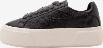 juoda Calvin Klein Sportbačiai be auliuko: priekis