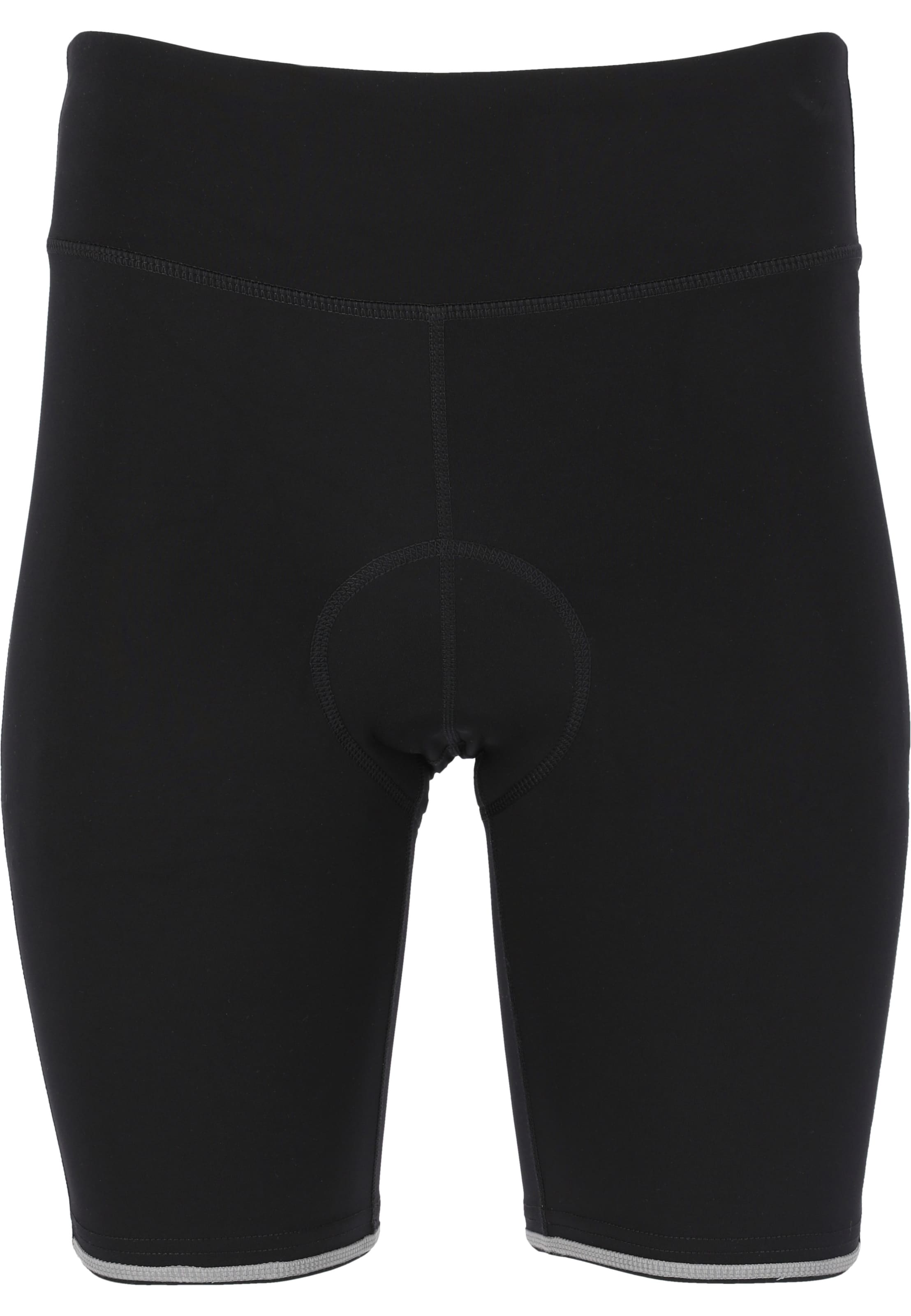 ENDURANCE Skinny Sportshorts 'Juvel' in Schwarz: Vorderseite