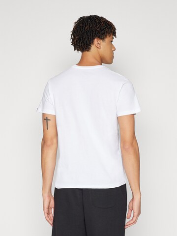 Maglietta 'College' di ALPHA INDUSTRIES in bianco