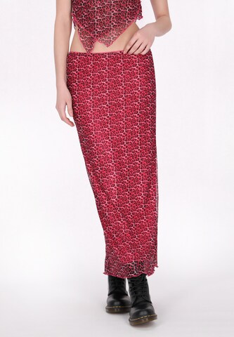 Jupe 'Fashion Look' myMo ROCKS en rose : devant