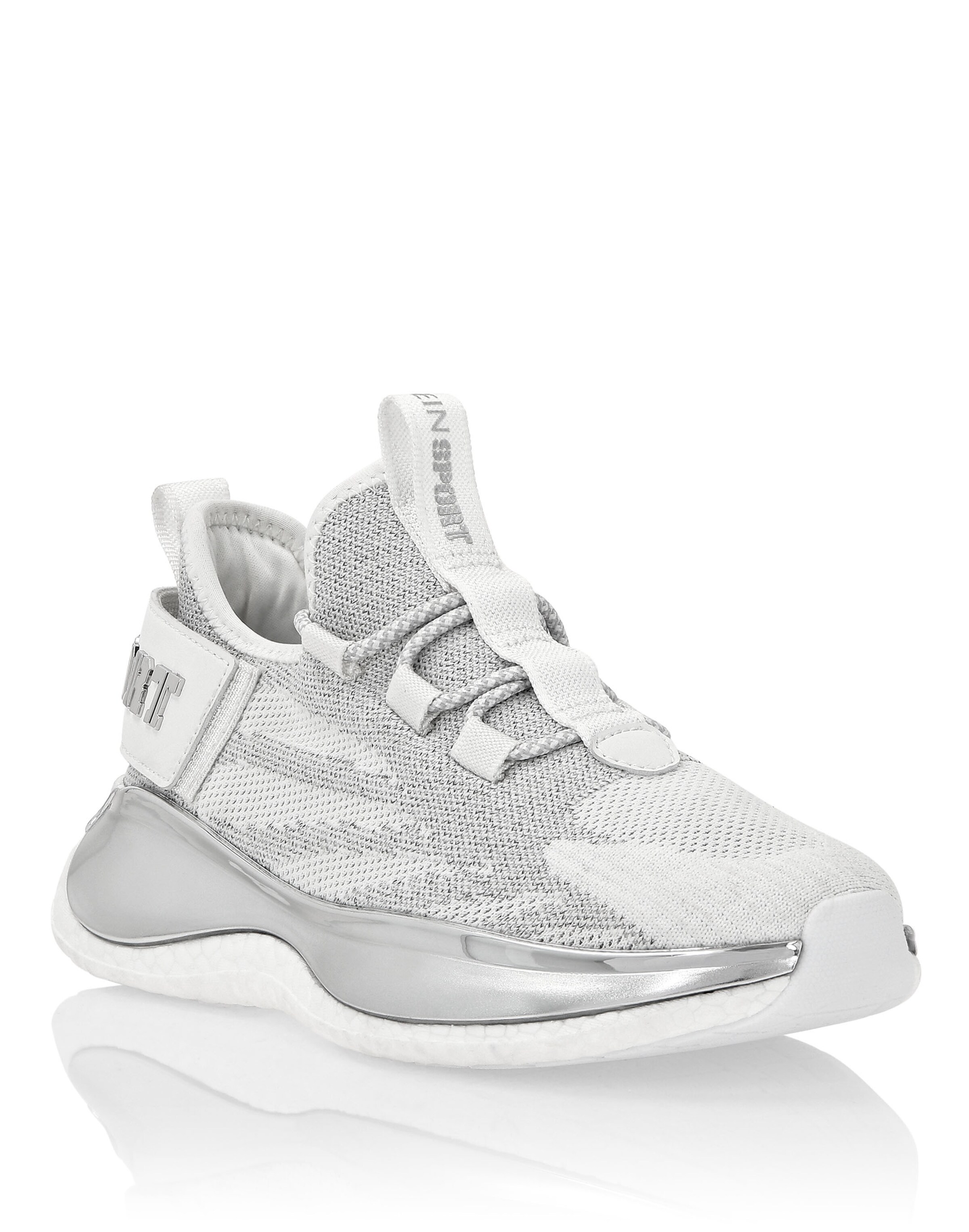 Sneaker bassa 'The Iron Tiger Gen.x.02' di Plein Sport in bianco