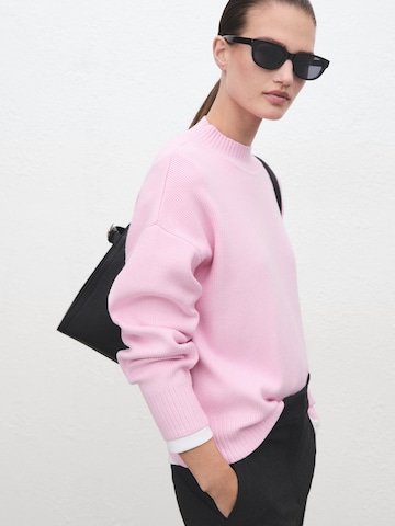 MANGO Sweater 'RINO' in Pink: front