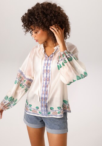 Aniston CASUAL Blouse in White