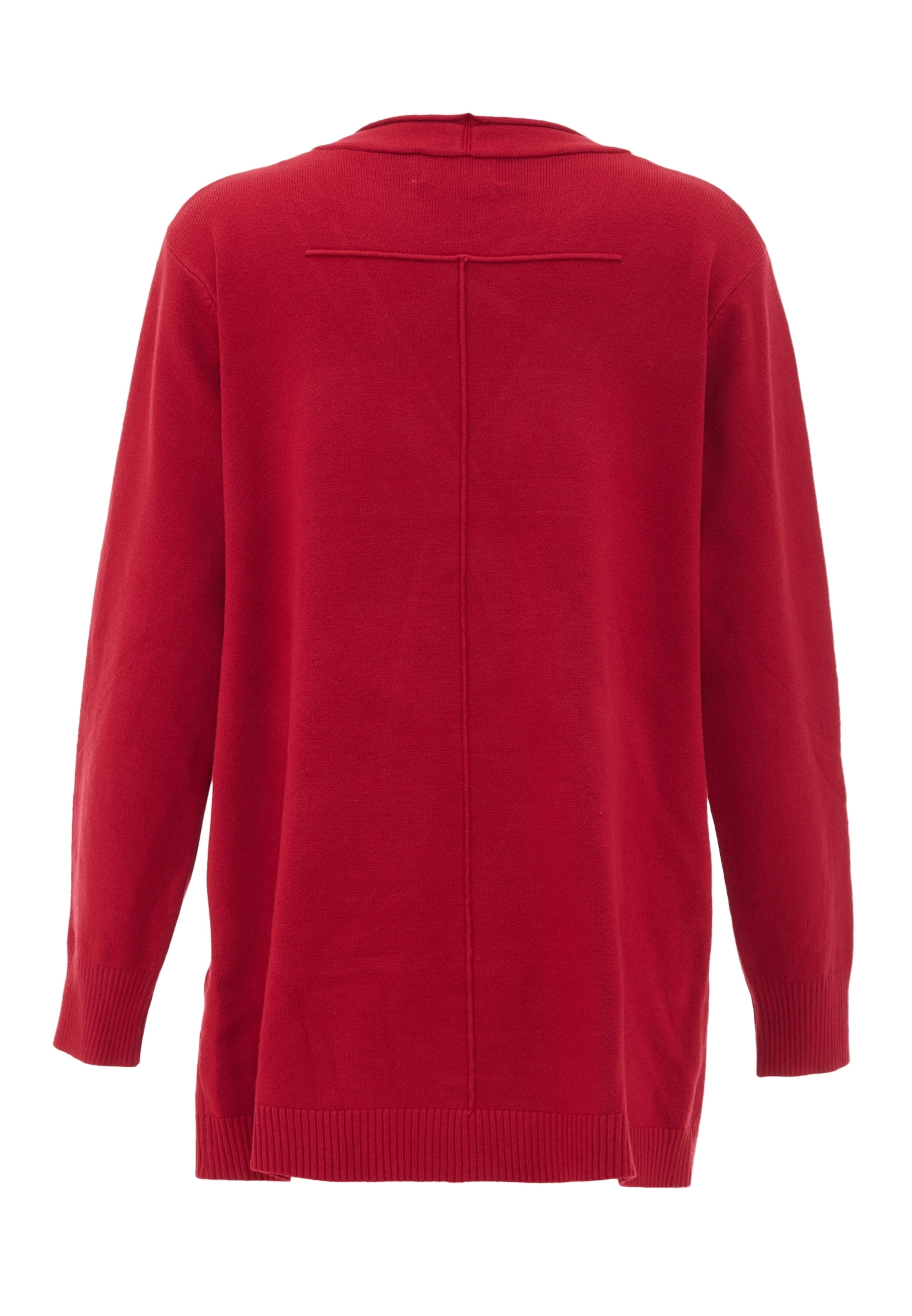 BLONDA Πλεκτή ζακέτα σε κόκκινο