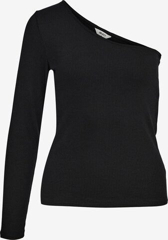 OBJECT Μπλουζάκι 'LUCA' σε μαύρο: μπροστά