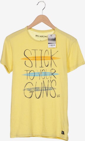 BILLABONG T-Shirt S in Gelb: predná strana
