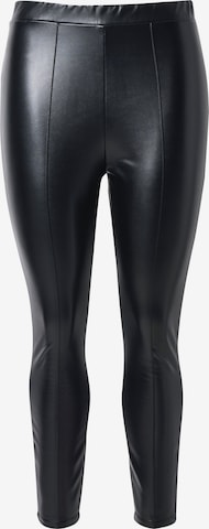 Leggings Ulla Popken en noir : devant