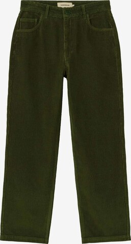 Thinking MU Regular Pants 'Nele' in Green: front