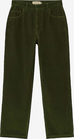 Thinking MU Regular Pants 'Nele' in Green: front