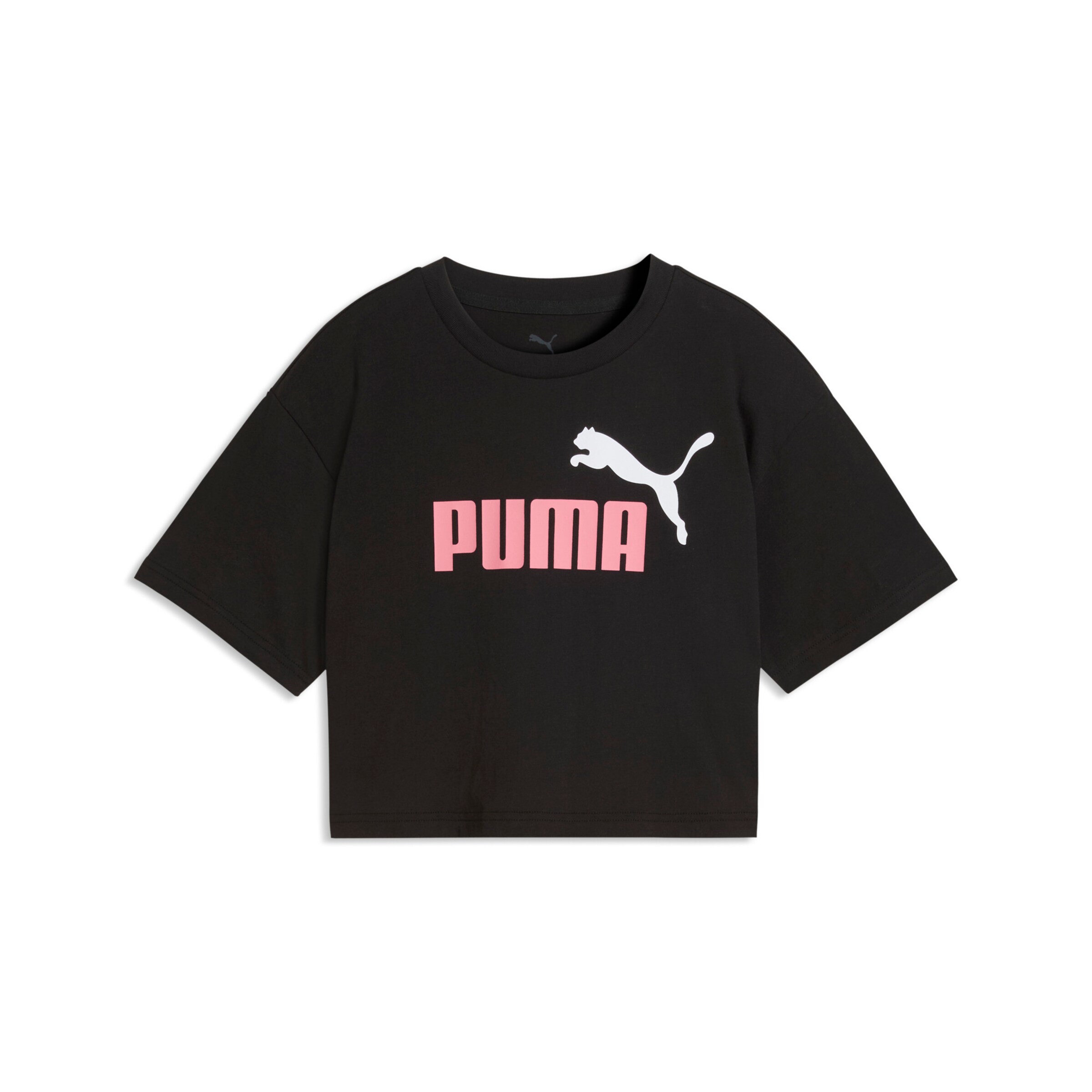 PUMA T-Shirt 'Essentials No. 1' in Schwarz: Vorderseite