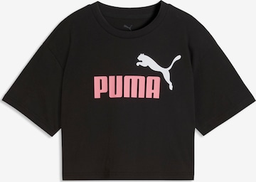 PUMA T-Shirt 'Essentials No. 1' in Schwarz: Vorderseite