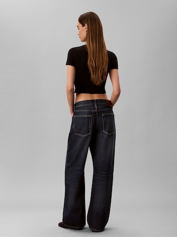 Calvin Klein Jeans Loosefit Jeans in Blauw