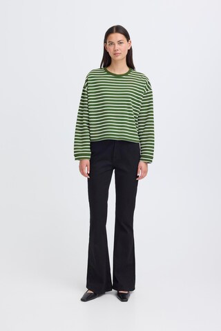 ICHI Sweatshirt 'BASMA' in Grün