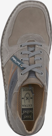 JOSEF SEIBEL Athletic Lace-Up Shoes 'Anvers' in Grey