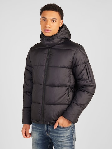 BLEND Between-season jacket in Black: front