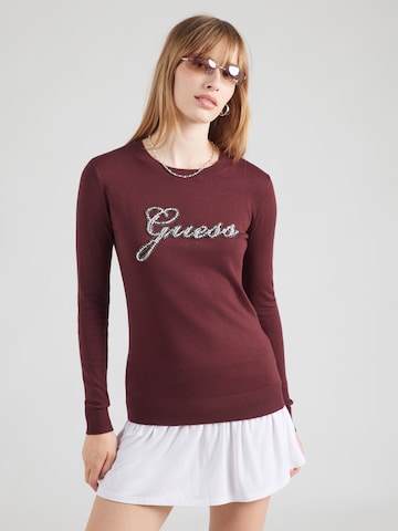 GUESS Kampsun 'GEORGIA', värv punane: eest vaates