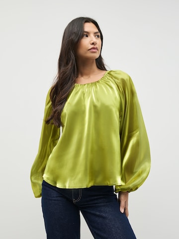 Next Bluse in Grün: Vorderseite