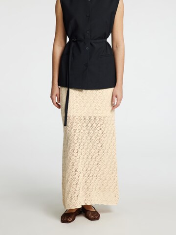 SELECTED FEMME Rok in Beige: voorkant