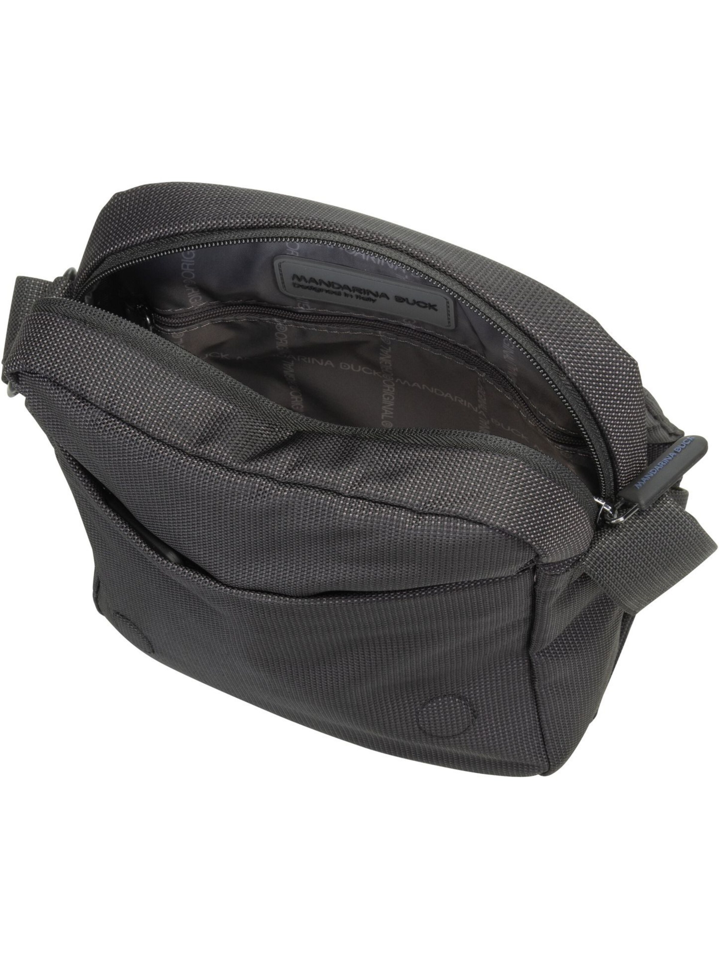 MANDARINA DUCK Umhängetasche 'District Medium Crossover' in Schwarz