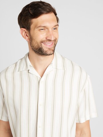 JACK & JONES - Ajuste regular Camisa 'Montana' en blanco