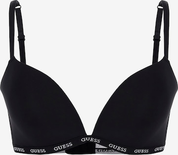 GUESS Triangle Bra 'DARCEY' in Black: front