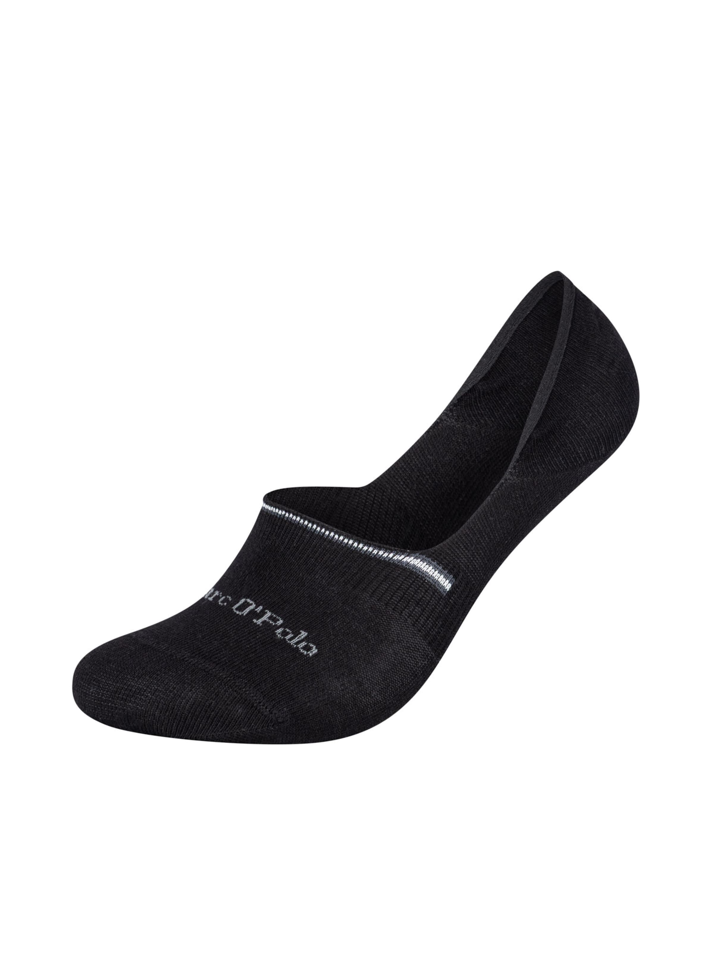 Chaussure basse Marc O'Polo en noir : devant