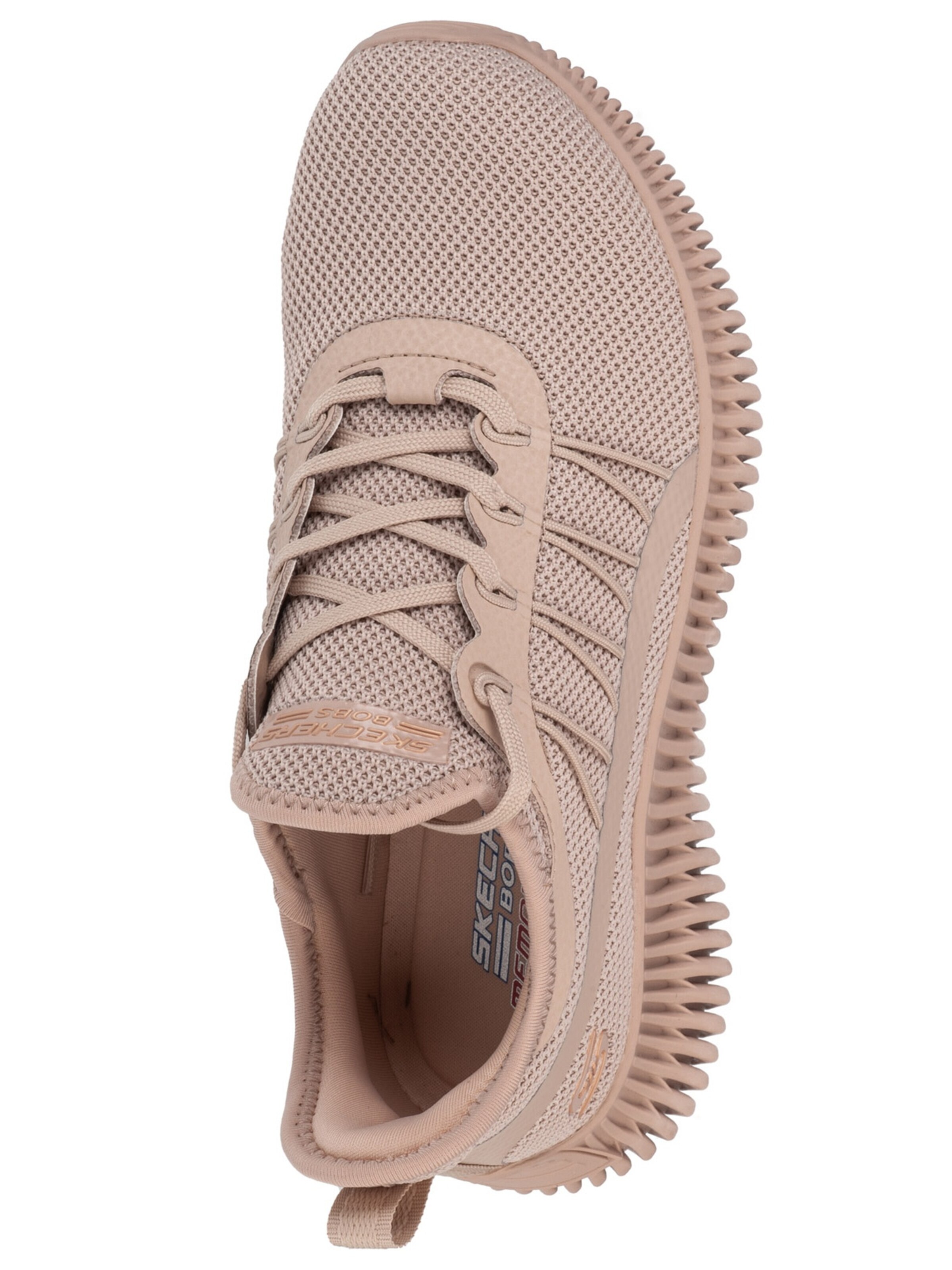 SKECHERS Sneakers laag 'Bobs Geo-New Aesthetics' in Beige