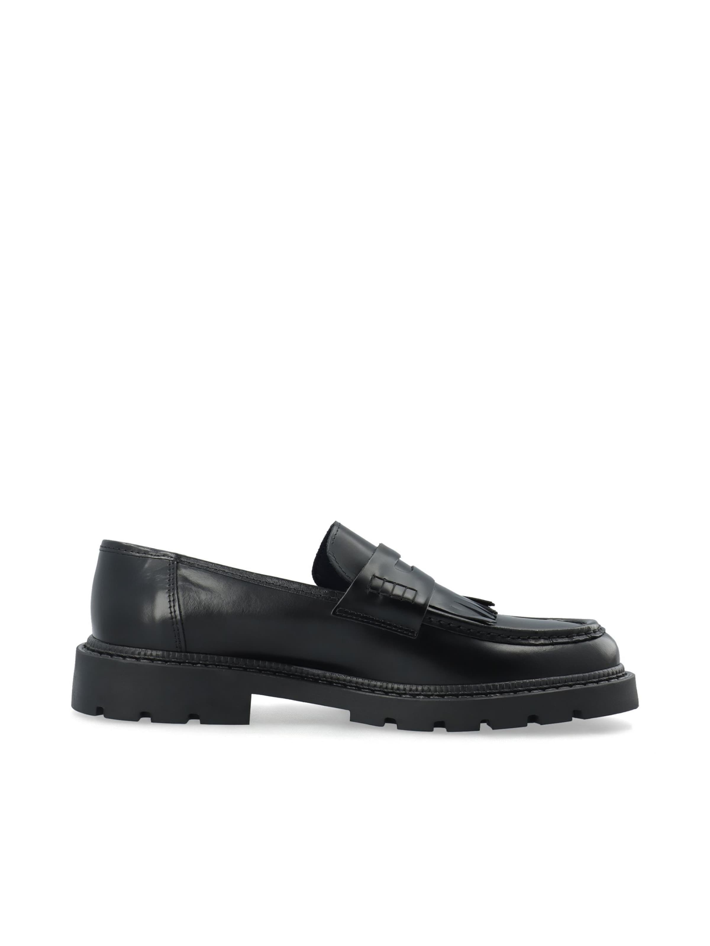 Chaussure basse 'Jeff' Bianco en noir