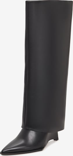 CESARE GASPARI Cuissardes en noir, Vue avec produit