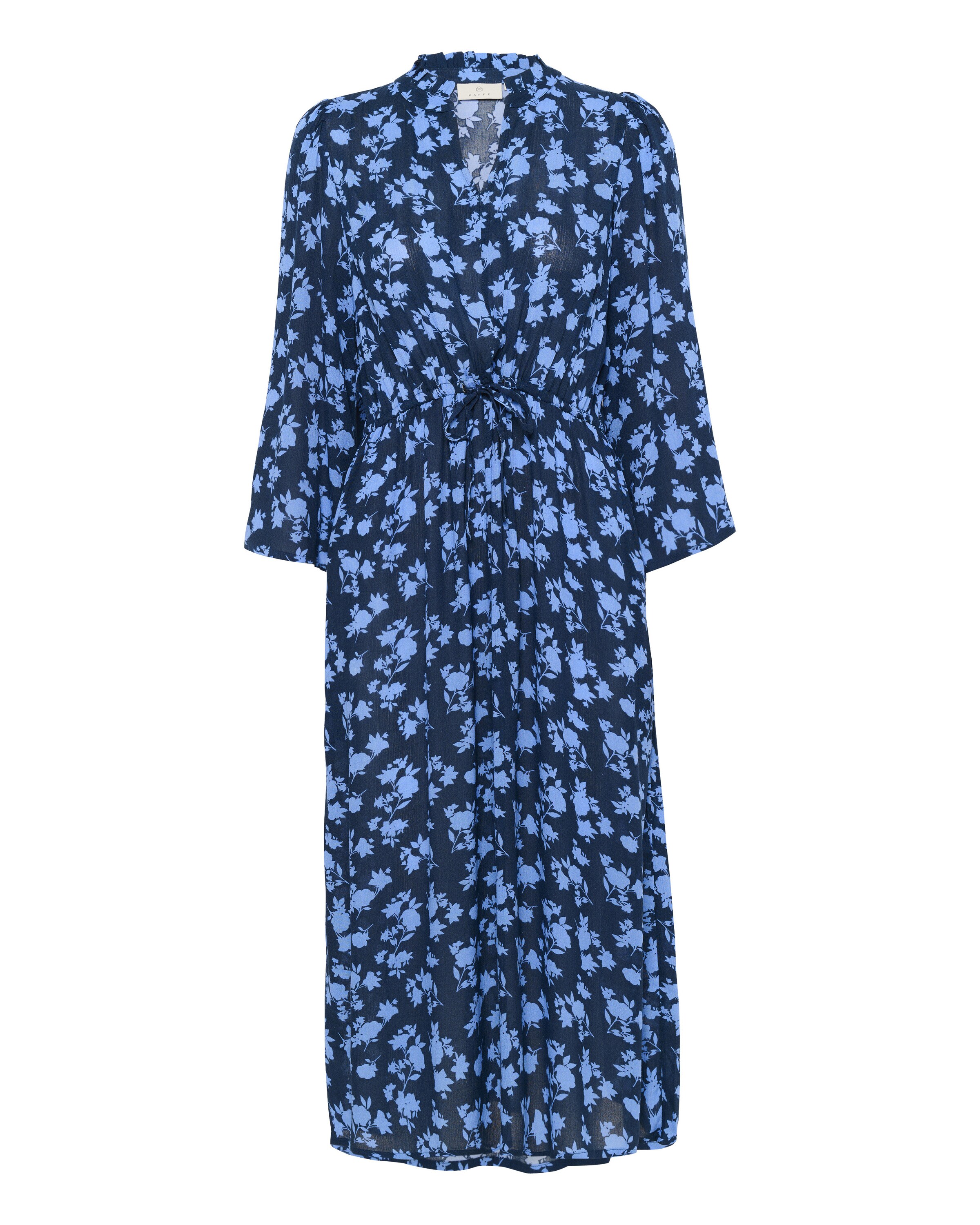 Kaffe Kjole 'Amber' i blå: forside