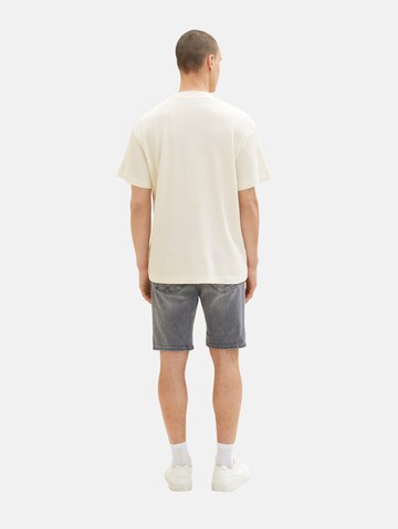 TOM TAILOR DENIM Regular Shorts in Grau