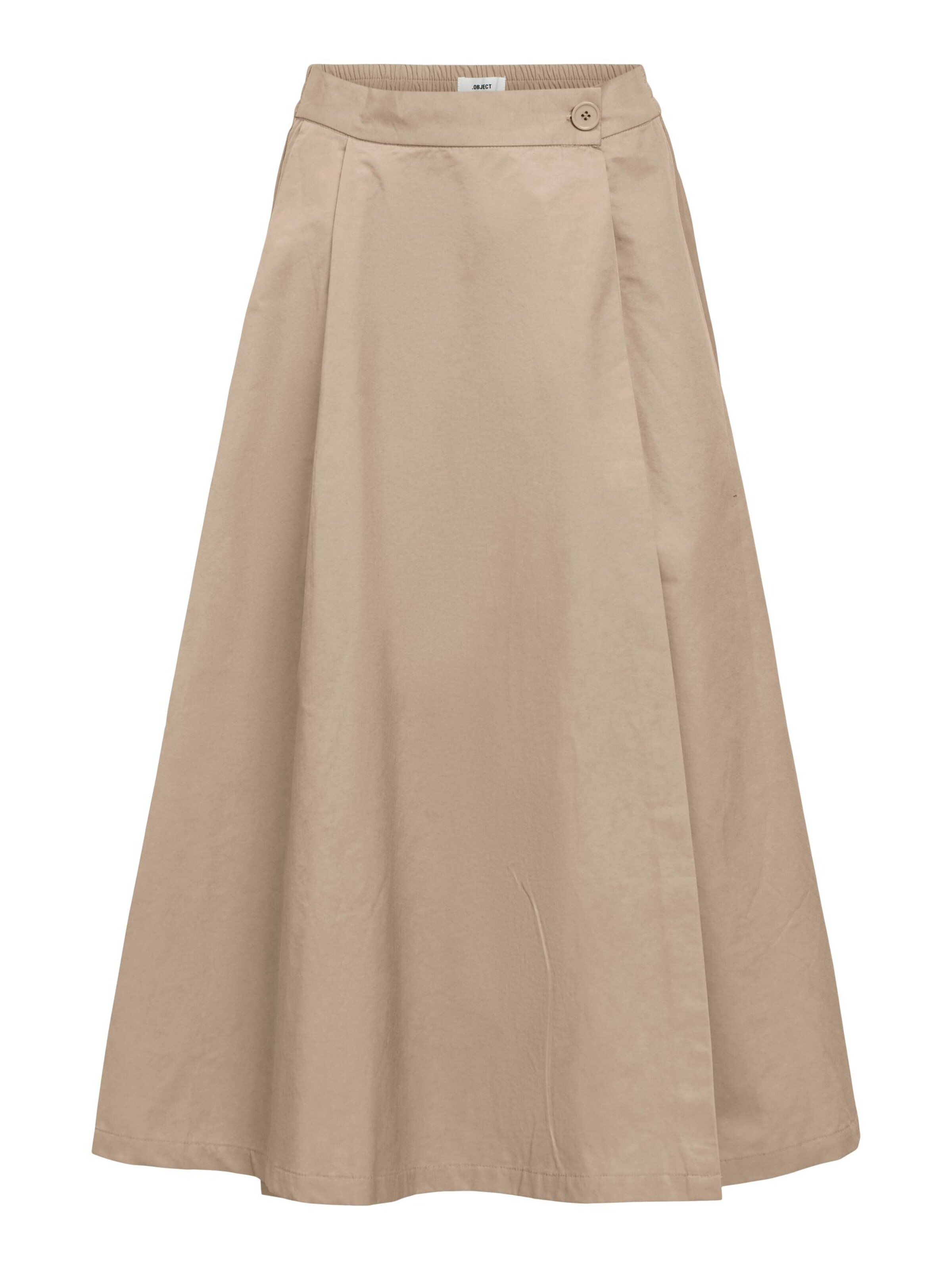 OBJECT Skirt in Beige: front