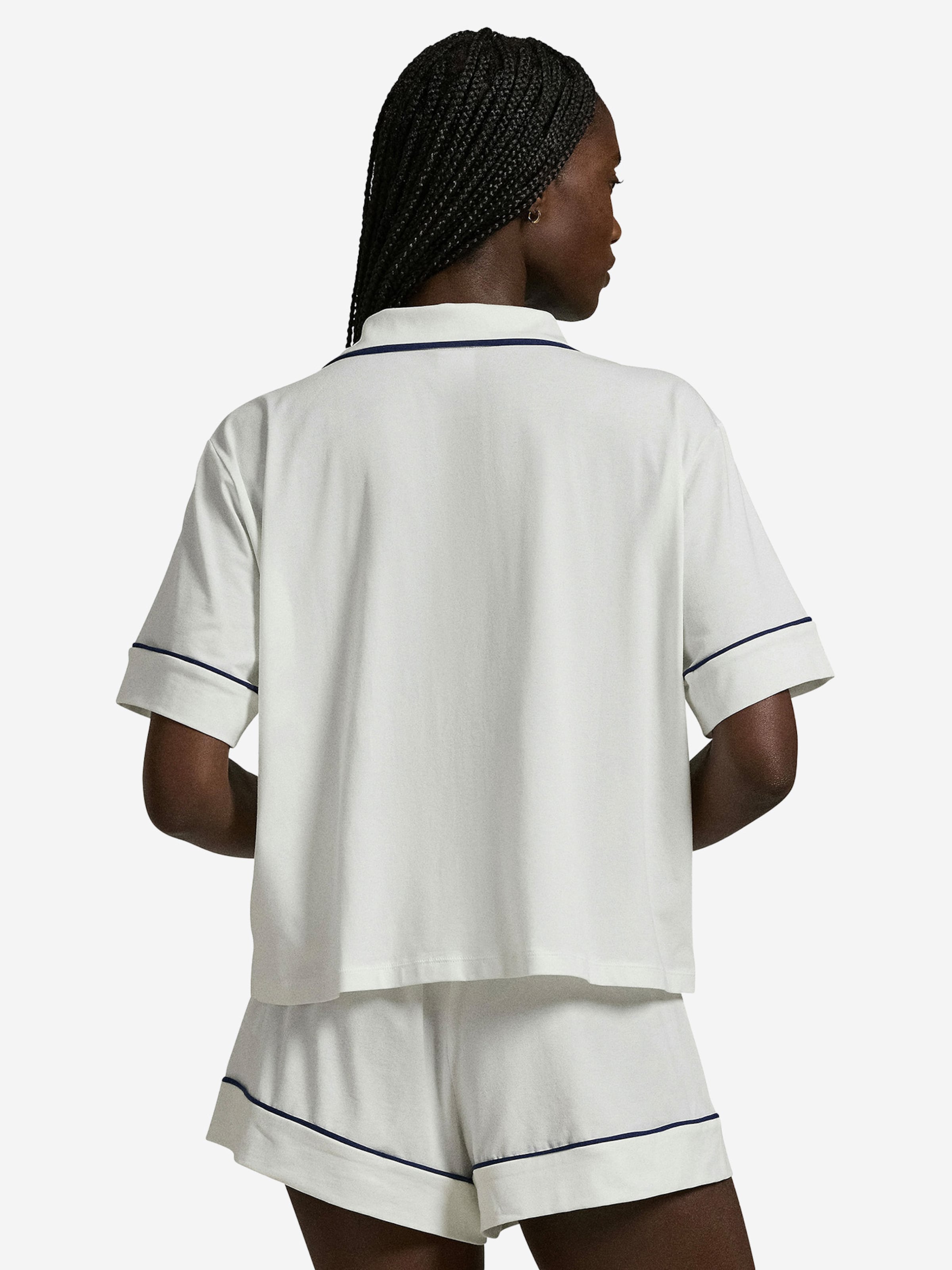 Pyjama ' Polo Essentials ' Polo Ralph Lauren en blanc