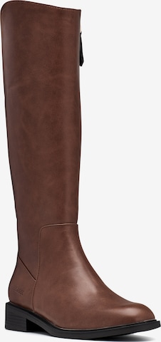 Bottes 'Suki' Esprit Shoes en marron : devant